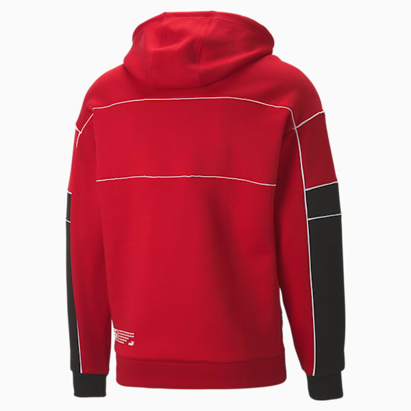 Ferrari Race SDS Men's Regular Fit Hoodie, Rosso Corsa, extralarge-IND