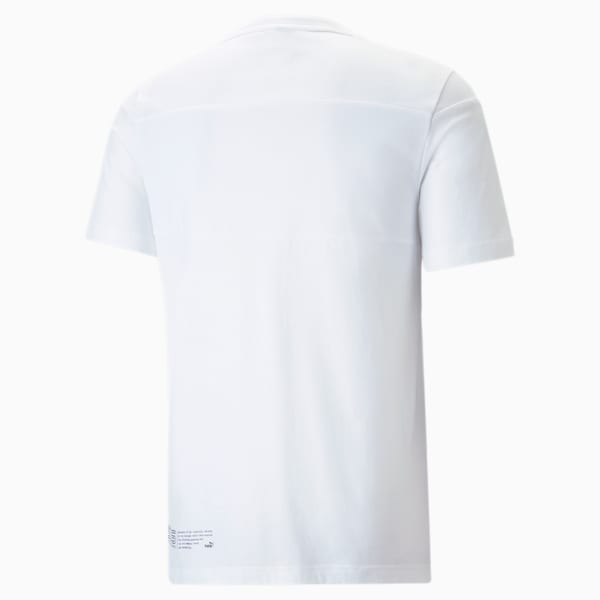 Scuderia Ferrari Race SDS Men's Tee, Puma White, extralarge