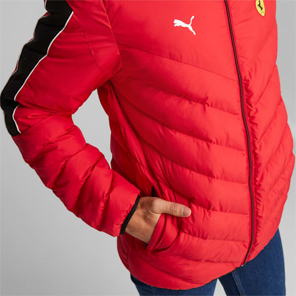 Scuderia Ferrari Race MT7 Men's Regular Fit Ecolite Jacket, Rosso Corsa, extralarge-IND