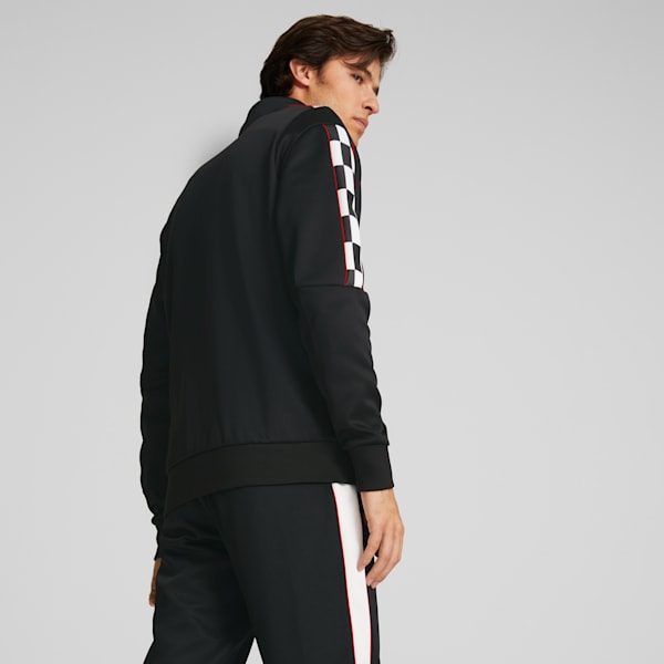 Chamarra deportiva para hombre Scuderia Ferrari Race MT7, Puma Black, extralarge