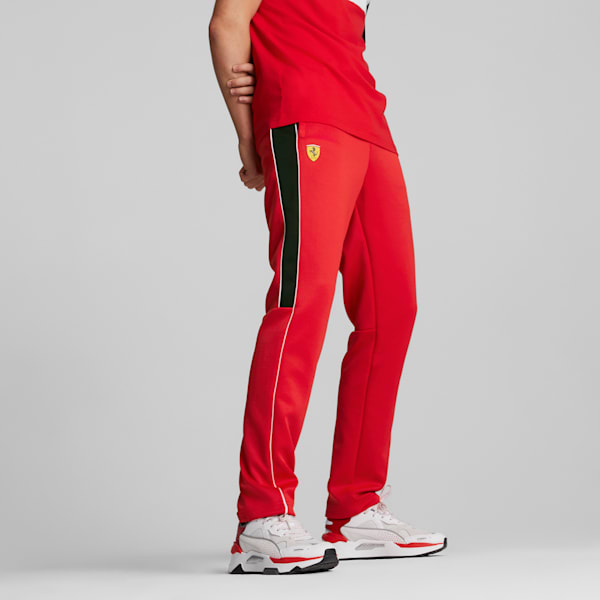 Ferrari Race MT7 Men's Regular Fit Track Pants, Rosso Corsa, extralarge-IND