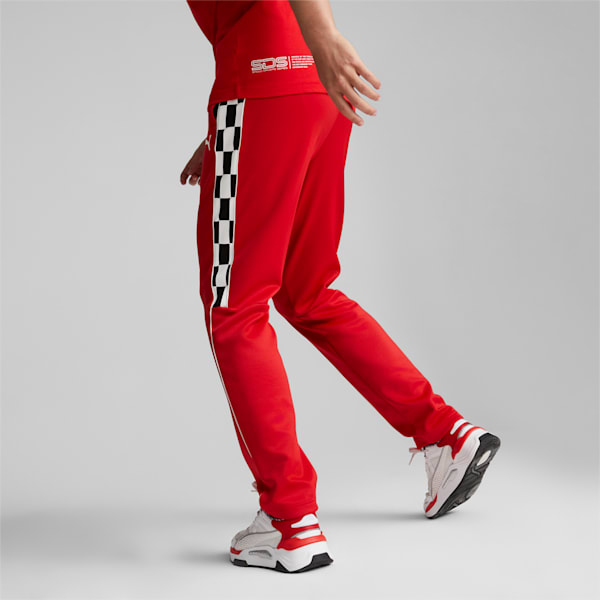 Ferrari Race MT7 Men's Regular Fit Track Pants, Rosso Corsa, extralarge-IND