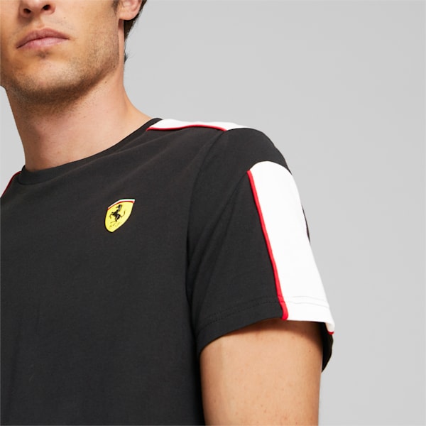 Scuderia Ferrari Race MT7 Men's T-Shirt, Puma Black