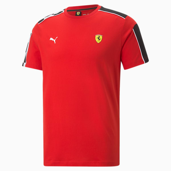 Scuderia Ferrari Race MT7 Men's T-Shirt, Rosso Corsa, extralarge-IND