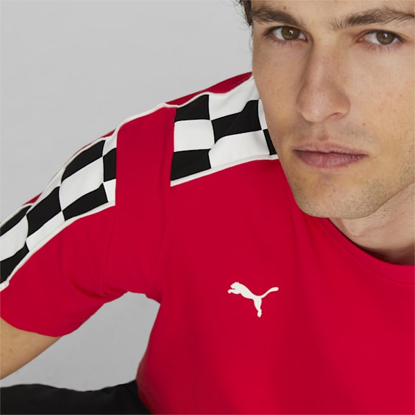 メンズ フェラーリ レース MT7 Tシャツ, Rosso Corsa, extralarge-IDN