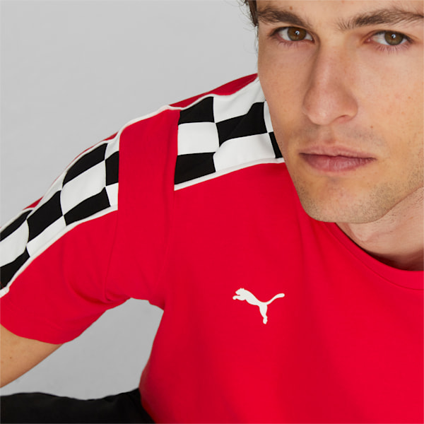 メンズ フェラーリ レース MT7 Tシャツ, Rosso Corsa, extralarge-JPN