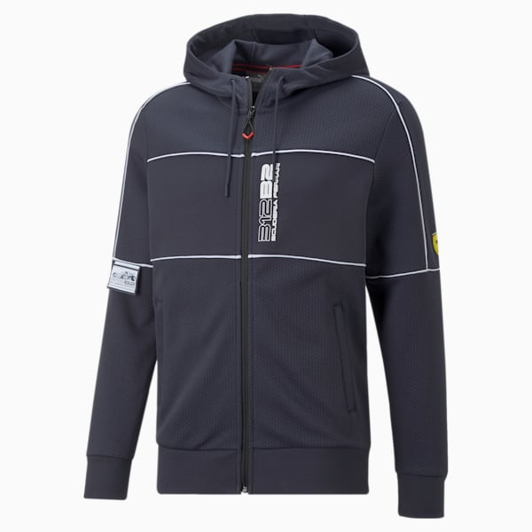 Ferrari Race Men's Hooded Sweat Jacket, Parisian Night, extralarge-IND