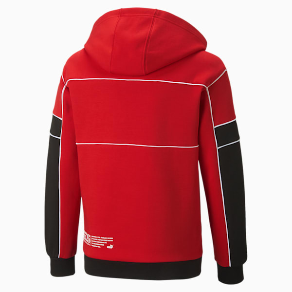 Scuderia Ferrari Race SDS Motorsport Hoodie Youth, Rosso Corsa, extralarge-IND