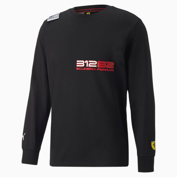 Scuderia Ferrari Race Graphic Motorsport Sweatshirt Men, Puma Black, extralarge-IND