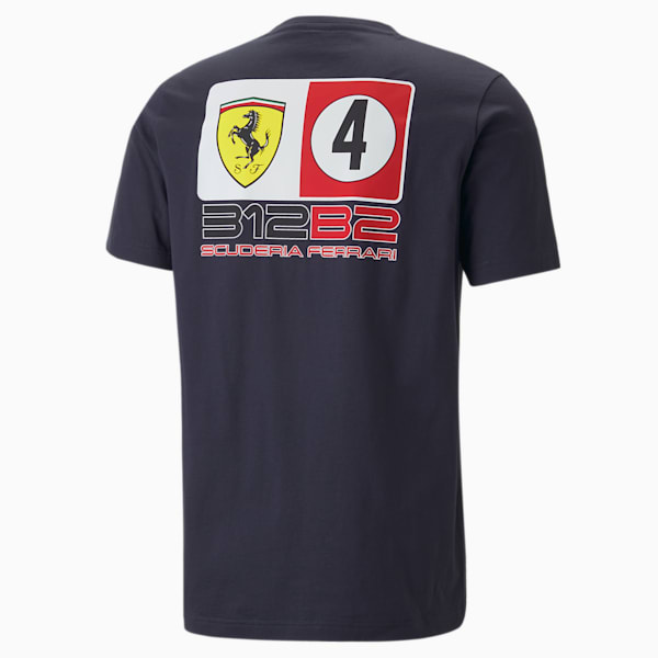 Scuderia Ferrari Shield Men's T-Shirt, Parisian Night, extralarge-IND