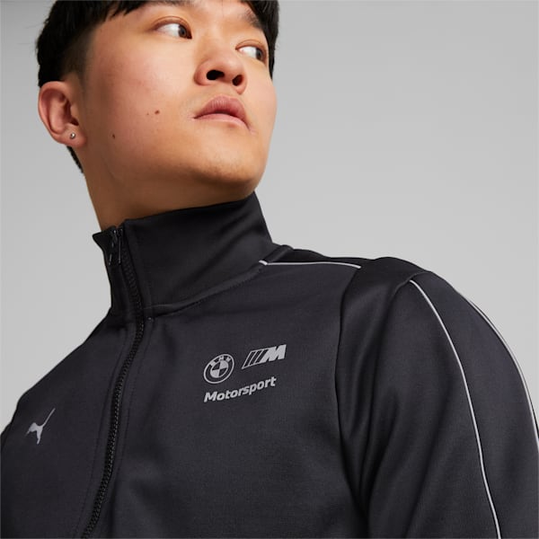 BMW M Motorsport MT7 Men's Track Jacket, Puma Black, extralarge-IND