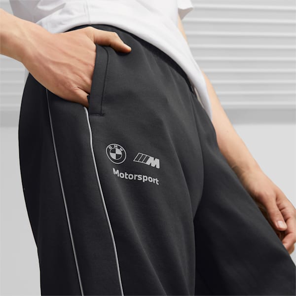 BMW M Motorsport MT7 Men's Track Pants, Puma Black, extralarge-AUS