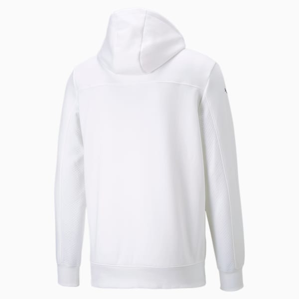 BMW M Motorsport Hooded Sweat Jacket Men, Puma White, extralarge-GBR
