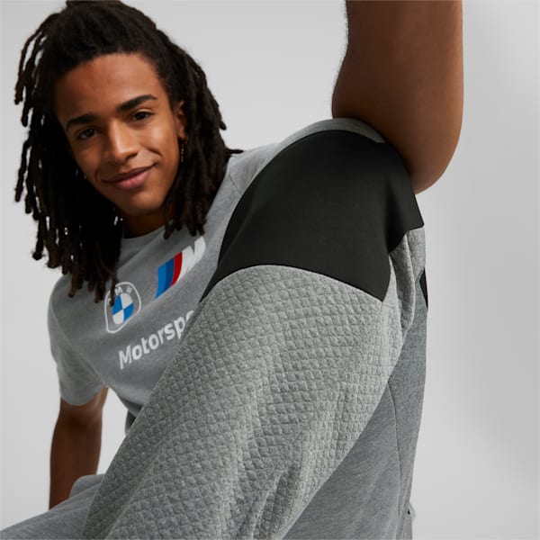 BMW M Motorsport Men's Sweatpants, Medium Gray Heather, extralarge