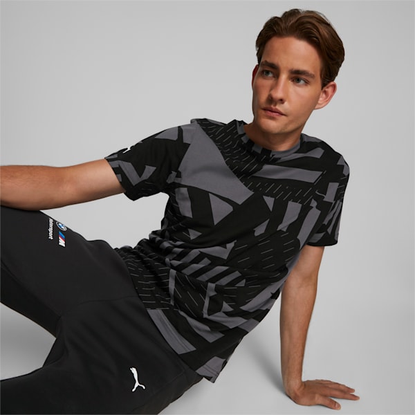 BMW M Motorsport AOP Men's T-Shirt, Iron Gate-AOP, extralarge-IND