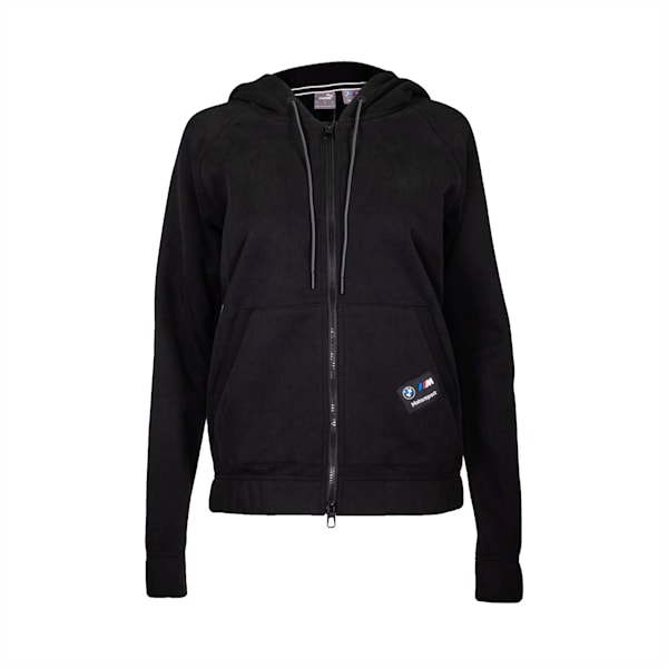 Chamarra deportiva con capucha para mujer BMW M Motorsport, Puma Black, extralarge