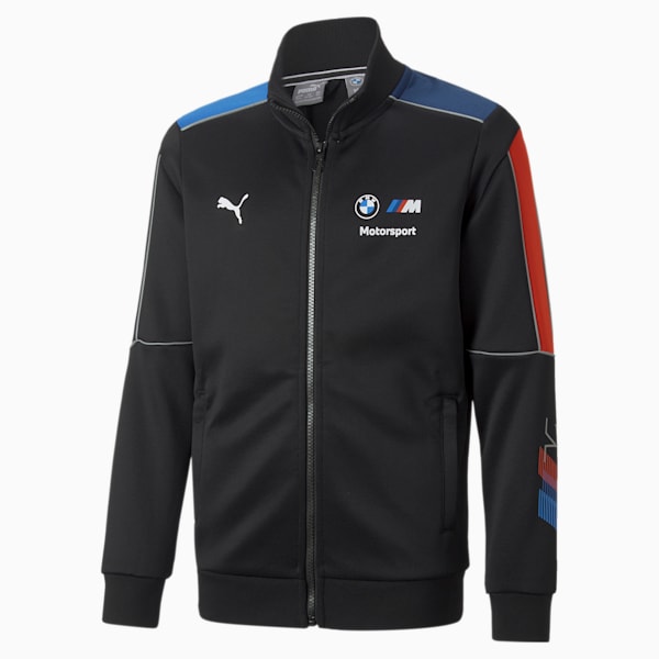 BMW M Motorsport MT7 Jacket Big Kids, Puma Black-M color, extralarge