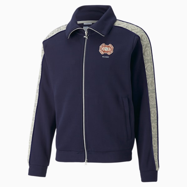 PUMA x PALOMO T7 Unisex Track Jacket, Peacoat, extralarge-IND