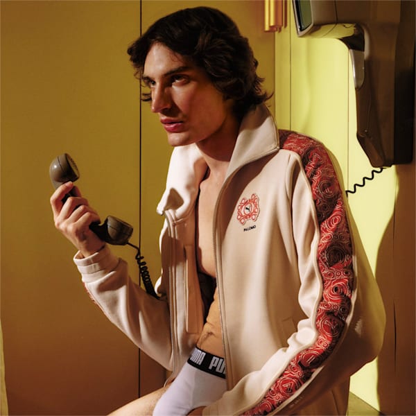 ユニセックス PUMA x Palomo Spain トラックジャケット, White Swan, extralarge-JPN