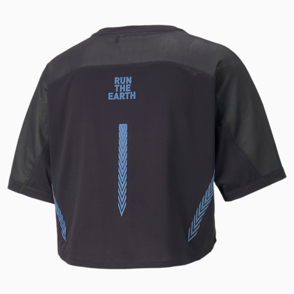 PUMA x KOCHÉ Cropped Short Sleeve Tee Women, Puma Black