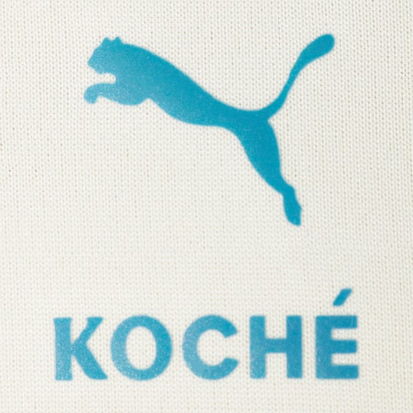 ウィメンズ PUMA x KOCHE クロップド 半袖 Tシャツ, White Asparagus