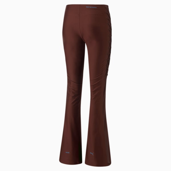 PUMA x KOCHÉ Women's Flared Pants, Bitter Chocolate
