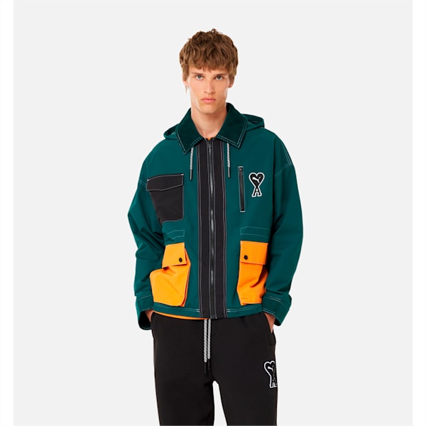 ユニセックス PUMA x AMI ウーブン ジャケット, Varsity Green