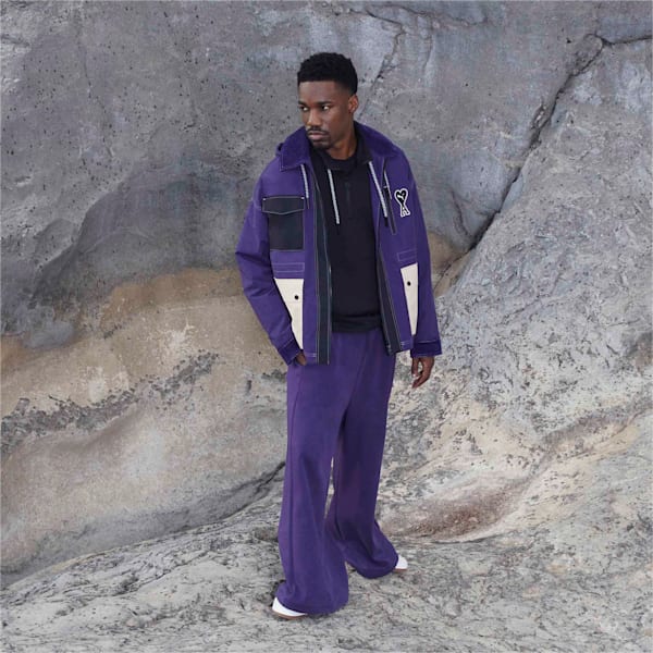 ユニセックス PUMA x AMI ウーブン ジャケット, Deep Plum