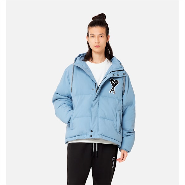 ユニセックス PUMA x AMI 中綿 ジャケット, Faded Denim