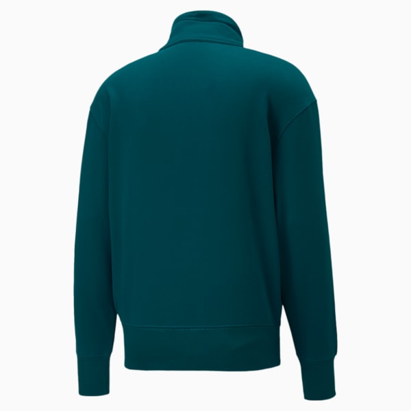 PUMA x AMI Half-Zip Sweatshirt, Varsity Green