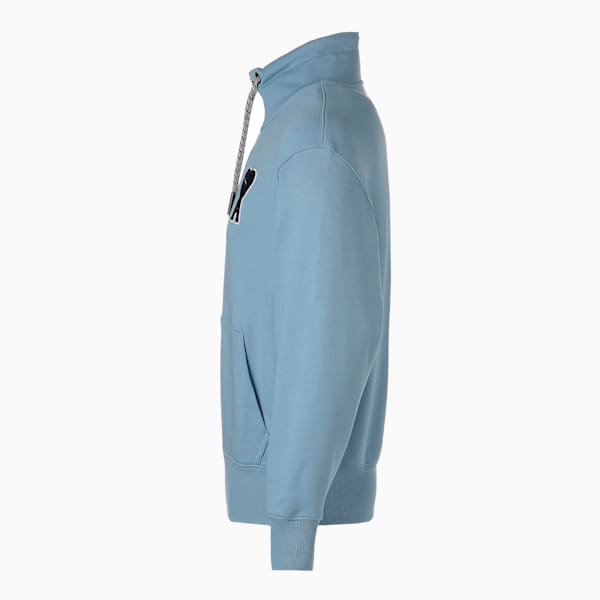 ユニセックス PUMA x AMI ハーフジップ スウェット, Faded Denim