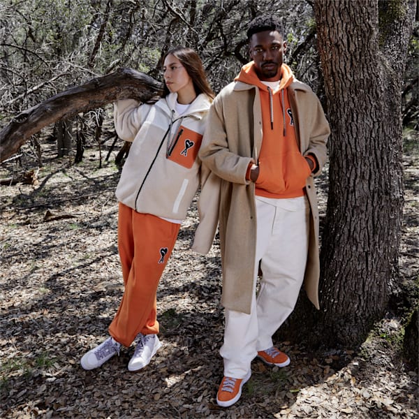 PUMA x AMI Sweatpants, Jaffa Orange, extralarge