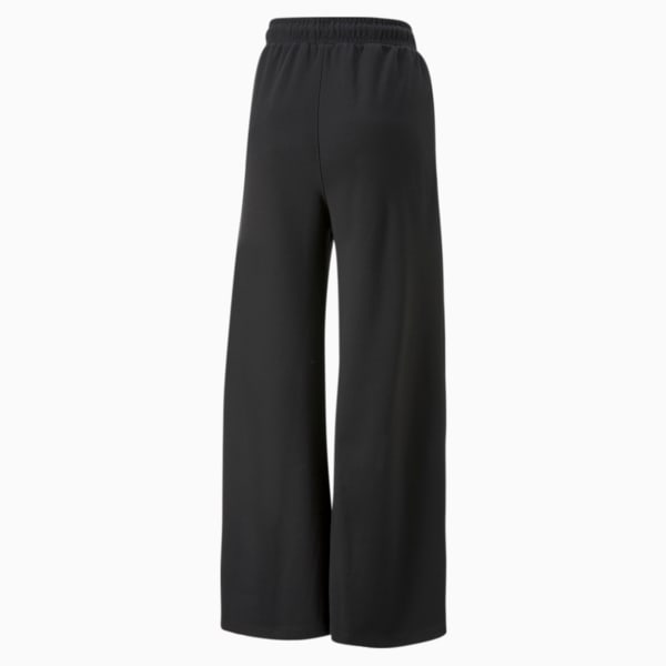 Black PUMA x AMI Wide Pants - AMI PARIS OFFICIAL RO