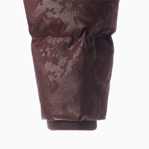 ユニセックス PUMA x PERKS AND MINI オーバーサイズ 中綿 ジャケット, Dark Chocolate--AOP, extralarge-JPN