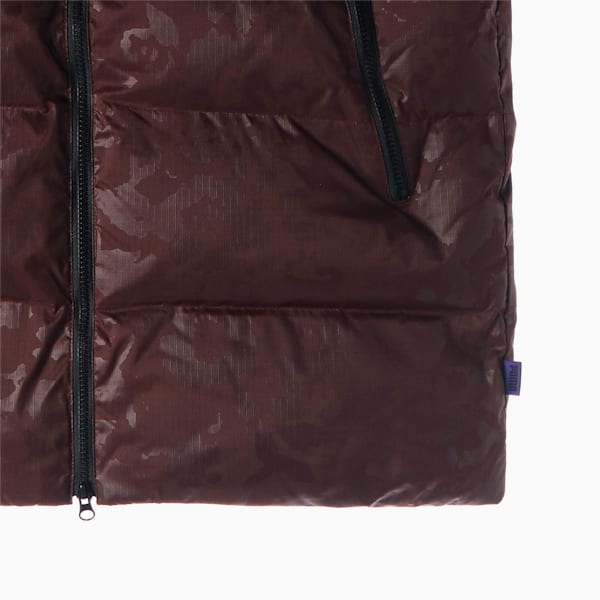 ユニセックス PUMA x PERKS AND MINI オーバーサイズ 中綿 ジャケット, Dark Chocolate--AOP, extralarge-JPN