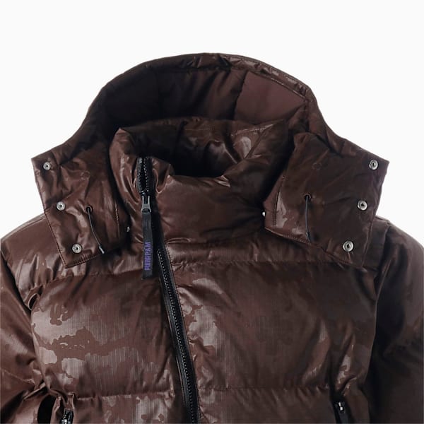 ユニセックス PUMA x PERKS AND MINI オーバーサイズ 中綿 ジャケット, Dark Chocolate--AOP, extralarge-JPN