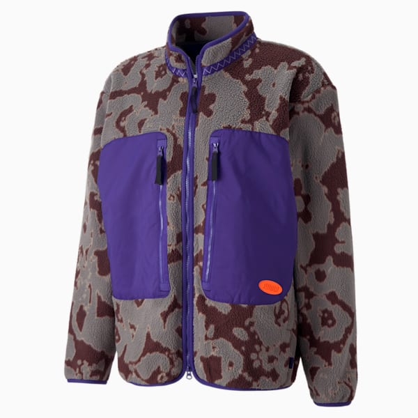 PUMA x P.A.M. Men's Jacket, Cloudburst--AOP, extralarge-IND