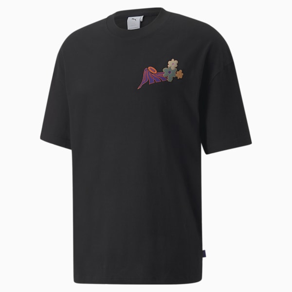 PUMA x P.A.M. Graphic Men's Relaxed Fit T-Shirt, Puma Black, extralarge-AUS