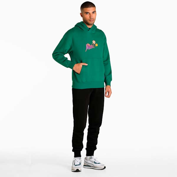 PUMA x P.A.M. Men's Relaxed Fit Hoodie, Verdant Green, extralarge-IND