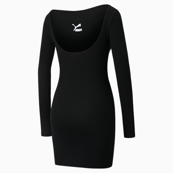 Robe côtelée Classics Femme, Puma Black, extralarge