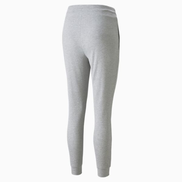 Pantalon ajusté côtelé Classics Femme, Light Gray Heather, extralarge