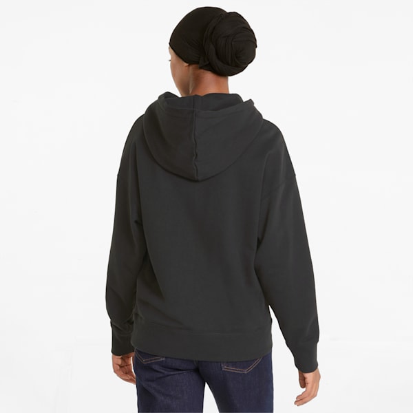 Sportswear by PUMA Graphic Women's Hoodie, Puma Black, extralarge