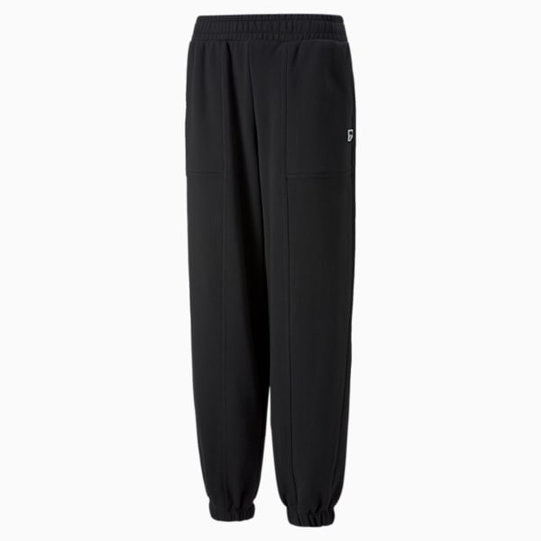 Pants deportivos para mujer Downtown, Puma Black, extralarge