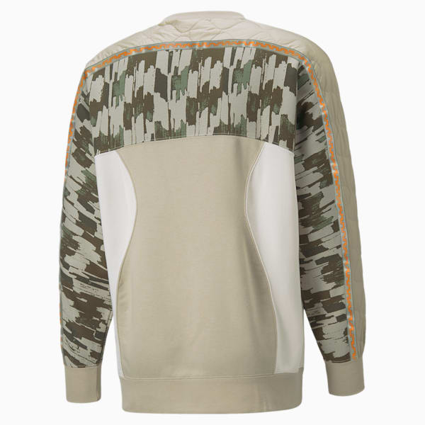 Top de cuello redondo holgado para hombre PUMA x MARKET, Putty, extralarge