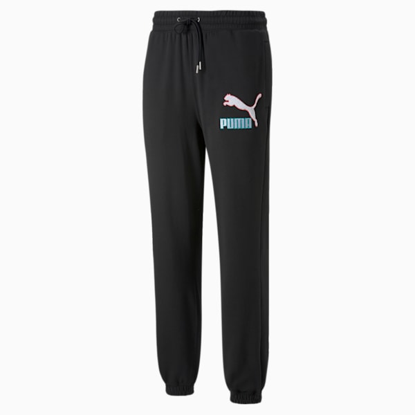 Fandom Men's Relaxed Fit Sweat Pants, Puma Black, extralarge-IND