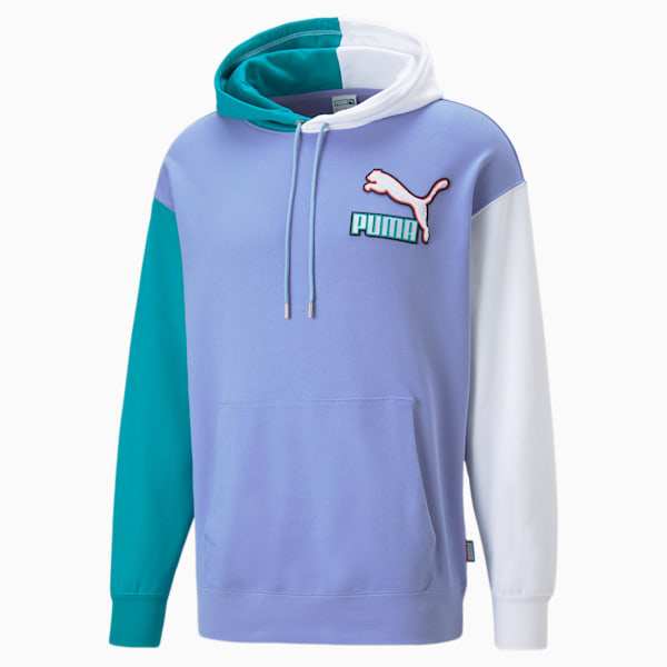 Fandom Men's Relaxed Fit Hoodie, Lavendar Pop, extralarge-IND