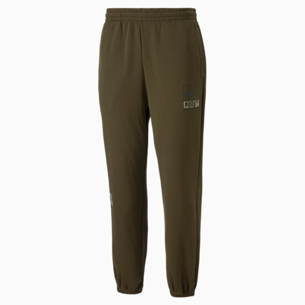 Brand Love Men's Sweatpants, Deep Olive