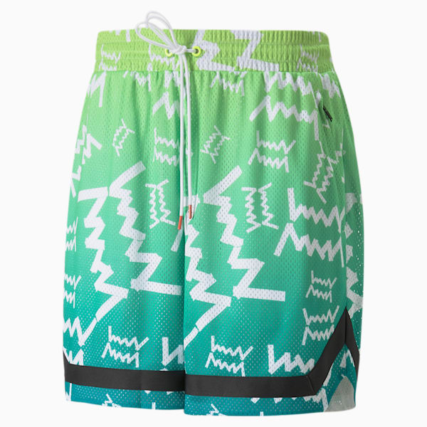 Big Dance Basketball Shorts Men, Lime Squeeze, extralarge-GBR