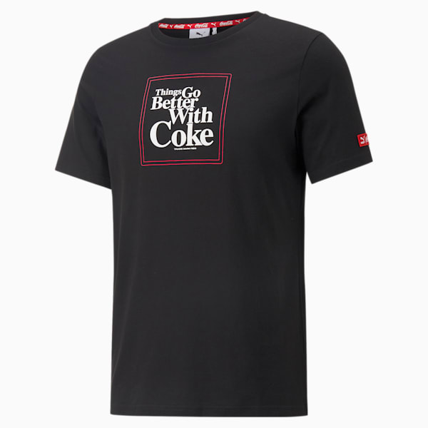 メンズ PUMA x Coca-Cola グラフィック Tシャツ, Puma Black