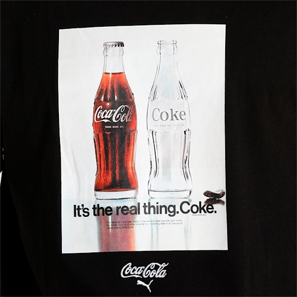 PUMA x COCA-COLA Men's Relaxed Fit T-Shirt, Puma Black, extralarge-IND